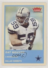 2004 Fleer Tradition Blue Dat Nguyen #285 0q3