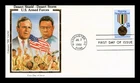 US COVER DESERT SHIELD DESERT STORM ARMED FORCES FDC COLORANO SILK CACHET