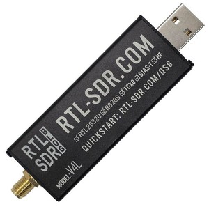 Radio definida por software RTL-SDR Blog V4L (Lite) RTL2832U 1PPM TCXO HF BiasT SMA