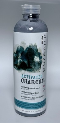 Rusk Pure Mix Activated Charcoal Purifying Conditioner All Hair Types 35 OZ