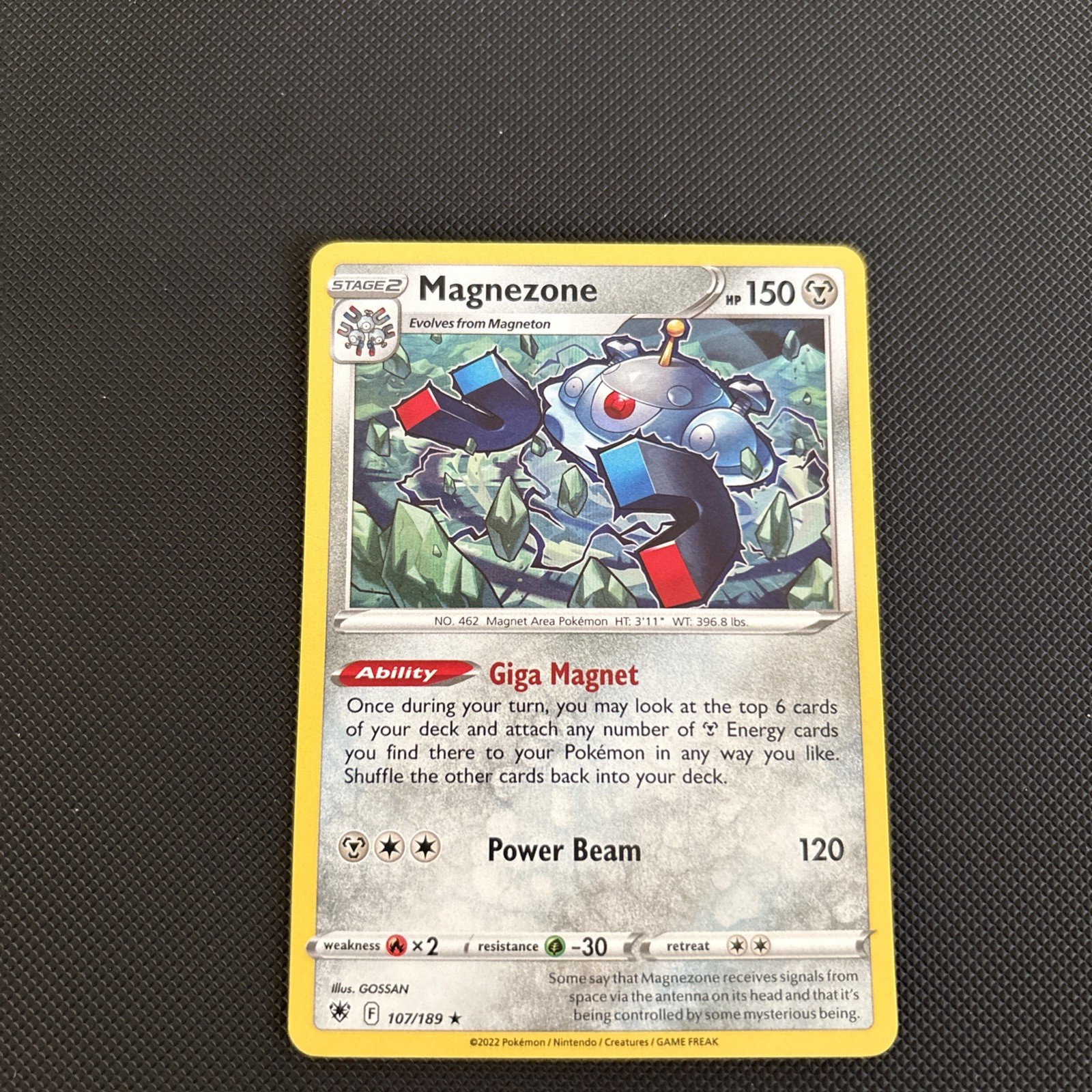 Magnezone 107/189 Holo R Astral Radiance Pokemon NM
