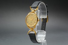 Vintage "NEAR MINT" Gucci 6000L 23mm Roman Gold Women's Quartz Watch From Japan