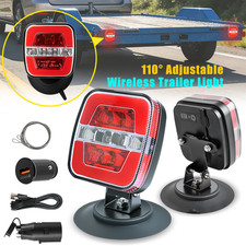 2.4GHz Wireless Magnetic Trailer Lights 100ft Range Strong signal For Long Car