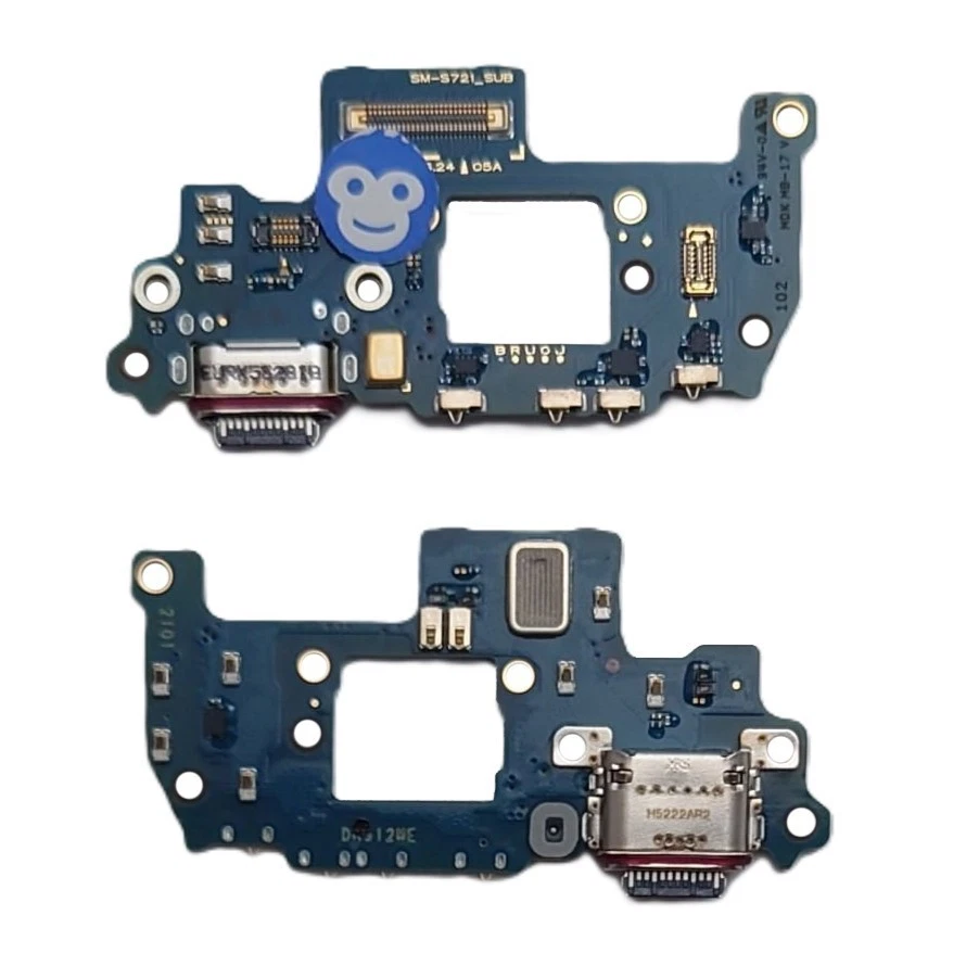 Genuine Samsung Galaxy S24 FE S721 Charging Port Flex Board Sim Card reader