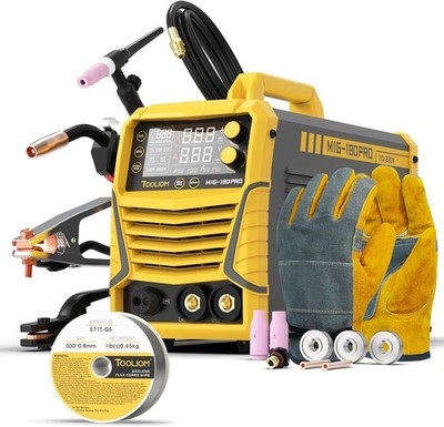 180A 4in1 MIG Welder with Lift TIG Torch Gas MIG/Flux MIG/Stick/Lift TIG WELDER