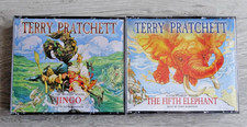 Terry Pratchett Discworld CD Audio Book X 2 The Fifth Elephant Jingo 3 disc sets