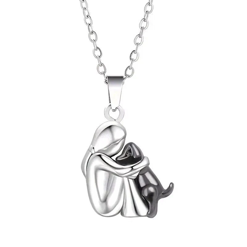 Cute Puppy Dog Necklace Women Girls Animal Pet Pendant Jewelry Gift Same Day 🚛✅ - product detail image 3