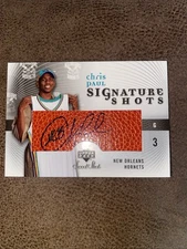 2005-06 Upper Deck Sweet Shot Chris Paul Signature Shots Rookie Auto #SS-CP