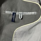 Men's BONOBOS Sportcoat 42R Gray Two-Button Cotton Linen Blazer — photo 6