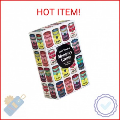 Galison Andy Warhol Memory Game