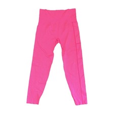 PINK Victoria's Secret Cool Comfy Leggings S High Rise Ankle Pink Black