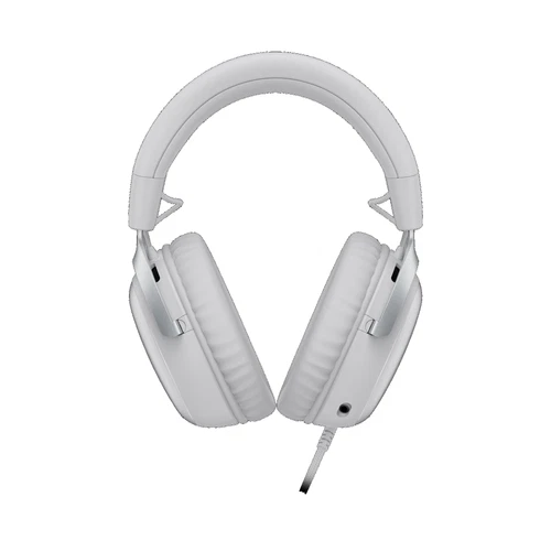 HyperX B96MXAA Cloud III Wired Gaming Headset, Angled 53mm Drivers, Gray/Red - Picture 2 of 3