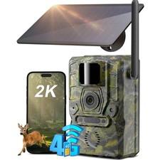 4G Cellular Trail Camera - Real-Time HD Wildlife Monitoring  Two-Way Audio
