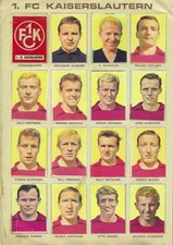 1. FC Kaiserslautern - Saison 1965/66 – Sammelbilder Sicker Verlag