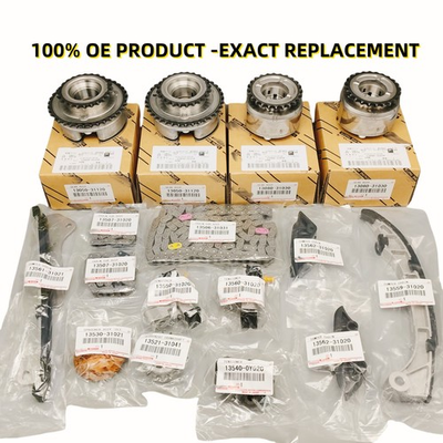 #ad #ad Timing Chain Kit Camshaft Sprocket Set for Toyota Sienna Camry Highlander 3.5L $500.11