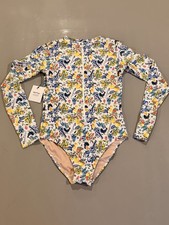 Mott 50 Women's One Piece Rash Guard Swimsuit Long Sleeve Portugal Print
