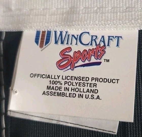 Wincraft Brand White Black Chicago White Sox Striped Flag 60" x 35" Rally - Image 4 of 4