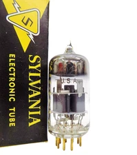 Strong Testing Sylvania 6922/E88CC Gold Pin Military Spec. Vacuum Tube