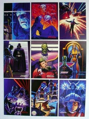 1996 TOPPS STAR WARS SHADOW OF THE EMPIRE 89 CARD BASE SET + Promo