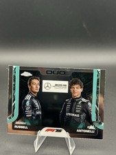 2025 Topps Chrome Formula 1 - F1 Duos George Russell, Andrea Kimi Antonelli #167