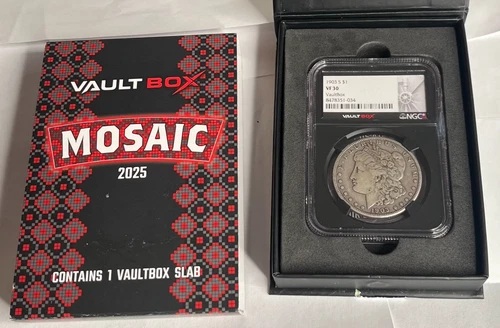 1903 S Morgan Silver Dollar $1 Coin From 2025 Vaultbox Mosaic NGC VF 30