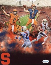 SYRACUSE ORANGE FOOTBALL 🏈 ERIC DUNGEY SIGNED AUTOGRAPH PHOTO PIC 8x10 ACOA COA