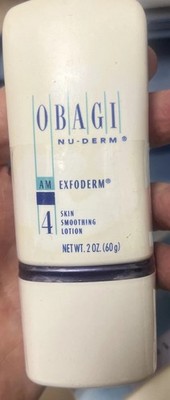 Obagi Nu-Derm Exfoderm #4 Skin Smoothing Lotion 2oz NEW SEALED NOS Multiple Avai