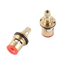 ⁺10Pcs Faucet Valve Brass Valve Ceramic Stem Faucet Water Tap Accessory Kit