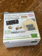 1/35 T-Rex #35213-1 Spare Track Brackets W/Links For King Tiger / Jagdtiger