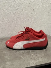 Puma SpeedCat LS Red White Men’s Motorsport Shoes Rare 380173-04 Size 11.5