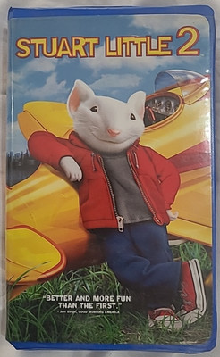 Stuart Little 2 (VHS, 2002, Clamshell) Michael J. Fox, Jonathan Lipnicki