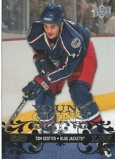 2008-09 Upper Deck Young Guns #215 Tom Sestito - Rookie Card. rookie card picture