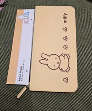 MIFFY Yellow Silicone Pencil Pouch NWT