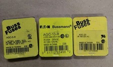 Buss AGC-5-R, AGC-10-R, AGC-20 Bussmann Fuse 5 Fuses D5