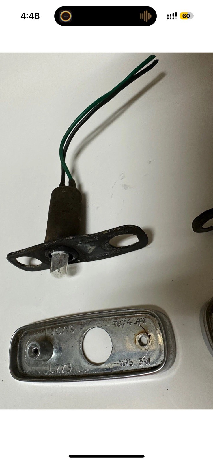 1981-1988 Rolls Royce Silver Spur Left Right Side Turn Signal Lamp Indicator OEM
