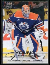 2025-26 Upper Deck Series 1 - Young Guns Olivier Rodrigue #203 RC Oilers