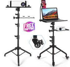 Soporte para proyector con ruedas, tr pode para computadora port til con soporte