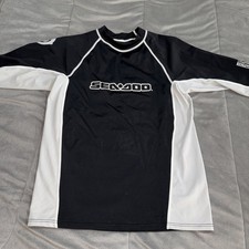 Seadoo Kids Unisex Boys Protec UV SPF 50 Swim Rash Guard shirt Sz XL