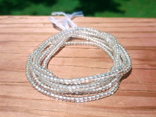 Glossy Glass Waist Beads, 42-Inch Tie-On Belly Beads Strand - Picture 20 of 20