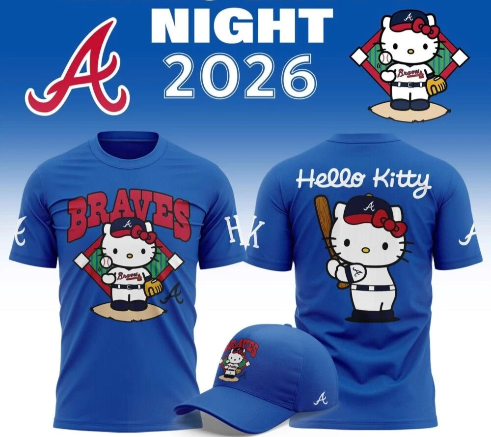 Braves 2026 Kitty Night Special Edition T-shirt