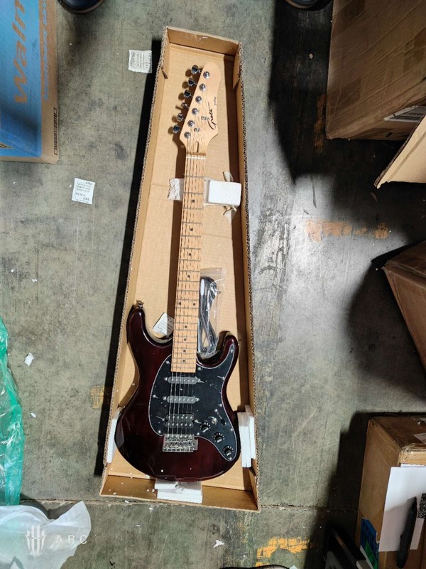 260701-A5 Mocha Modern-GST 6-String Solid Body Electric Guitar