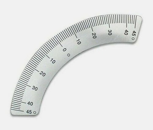 CNC Milling Machine Parts 45° Degree Scale Angle Plate Micrometer For Bridgeport - Picture 4 of 5