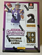 2020 Panini Contenders Draft Picks Football Blaster Box- 2 Autographs