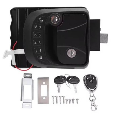 RV Door Lock Latch Keyless Entry Remote Control Keypad Zinc Alloy Trailer Door//