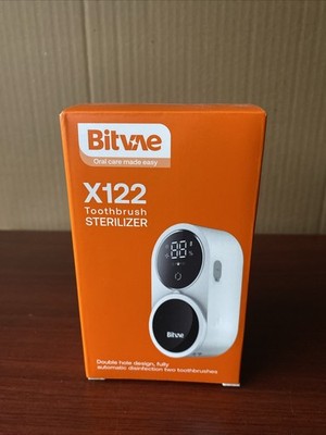 Bitvae X122 Sterilisator mit zwei Zahnbürsten und LED Smart Screen