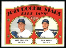 2021 Topps Heritage #129 Brady Singer RC/Nick Heath RC  TW3956