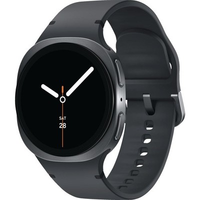 B-Ware Samsung Galaxy Watch 8 40 mm Smartwatch Graphite (130-180 mm) Kautschuk