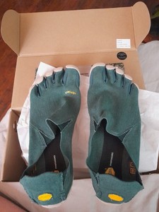 Vibram Fivefingers Cvt-lb Men's Hemp Sneakers Size 45 (11-11.5) Green