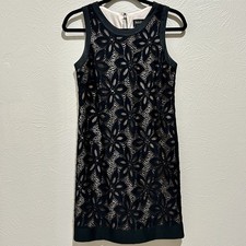 Laundry by Shelli Segal Cocktail Graduation Formal Little Black Dress Size 2