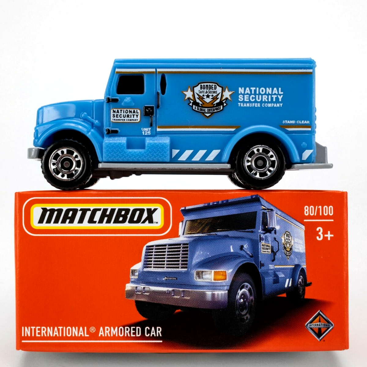 Carro Colecionável Matchbox Law & Order - Ambulância Chevy SWAT Azul